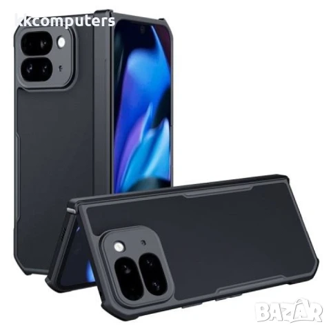 Google Pixel 9 Pro Fold 5G XUNDD Силиконов Калъф TPU+Acrylic и Протектор