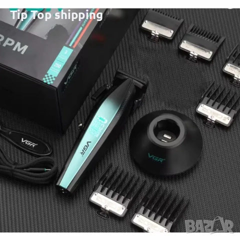 Професионална машинка за подстригване VGR V-270 – Безжична, високоскоростна, с керамично острие 