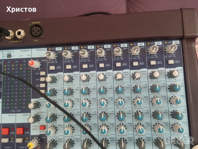 MIDAS VENICE 24/4, снимка 15 - Ресийвъри, усилватели, смесителни пултове - 34183233