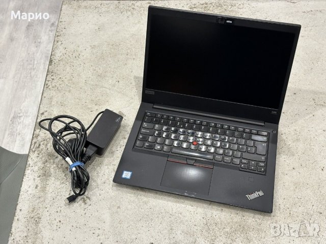 LENOVO ThinkPad E480, i5-8250U, 16GB, 256GB SSD, FHD, 1.75kg, Win11, снимка 7 - Лаптопи за работа - 43178549