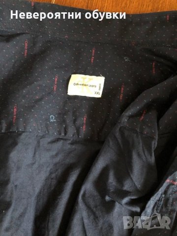 Мъжка риза Calvin Klein, снимка 3 - Ризи - 26826514