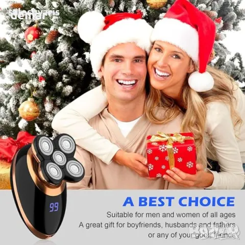 5 в 1 Комплект електрическа самобръсначка за мъже, снимка 7 - Електрически самобръсначки - 49811191