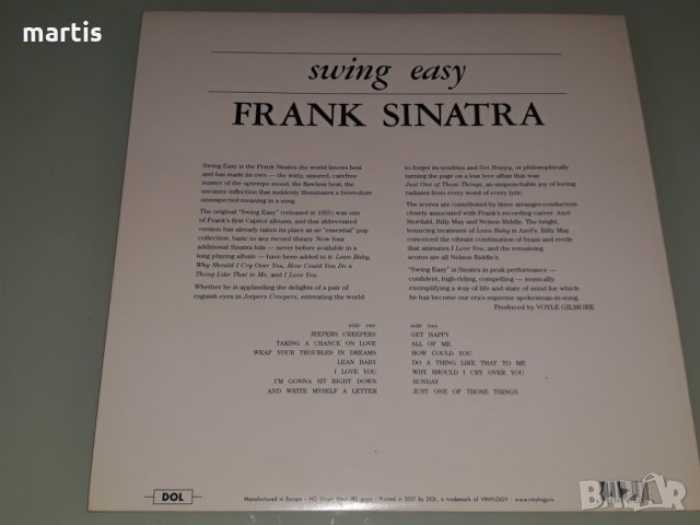 FRANK SINATRA LP , снимка 4 - Грамофонни плочи - 33442924