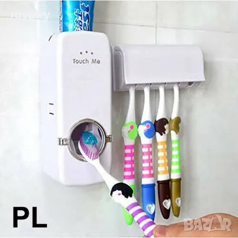 Автоматичен TUCH ME диспенсър за паста за зъби, снимка 3 - Други стоки за дома - 48995939