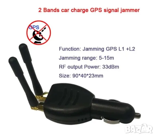 Стоп Проследяване Сателитен Автомобилен Заглушител Кола Тапа GPS Jammer GPS Blocker GPS Terminator