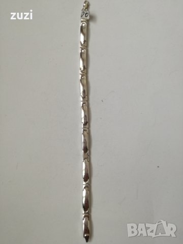 Сребърна гривна - сребро проба 925 , снимка 4 - Гривни - 38301407