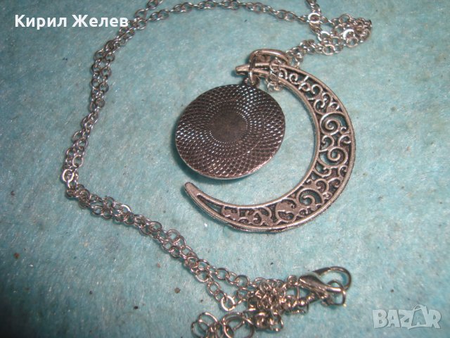 ЗОДИЯ ВЕЗНИ ЛУНА СЛЪНЦЕ ПОСРЕБРЕН АРТ МОДЕН ЗОДИАКАЛЕН МЕДАЛЬОН КОЛИЕ БИЖУ ОРИЕНТА 36741, снимка 3 - Колиета, медальони, синджири - 35272454