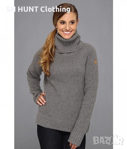 FJALL RAVEN Ovik Wool Roll Neck размер L дамски вълнен пуловер - 125, снимка 1 - Блузи с дълъг ръкав и пуловери - 37431329