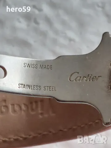 Автоматичен Часовник Картие Паша(Cartier Pasha 2324)модел 2005г., снимка 8 - Дамски - 48291980