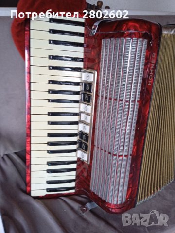 Продавам акордеон Хонер Hohner, снимка 7 - Акордеони - 44027759