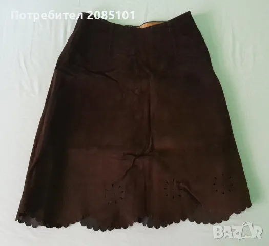 Дамска кожена пола