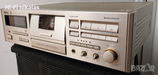 ТОП!!! СТЕРЕО КАСЕТЪЧЕН ДЕК  PIONEER CT-95, снимка 2 - Декове - 43973688