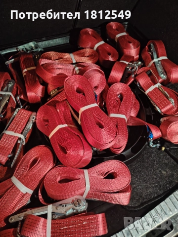 Продавам колани с тресчотка 9 метра, снимка 2 - Аксесоари и консумативи - 52770814