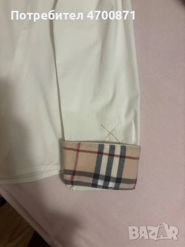 BURBERRY мъжка риза, снимка 5 - Ризи - 52998972