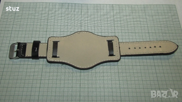 Кожени каишки за мъжки часовници, с подложка , снимка 9 - Каишки за часовници - 52724639