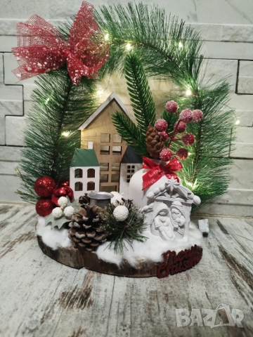Коледна украса , снимка 2 - Декорация за дома - 52633646