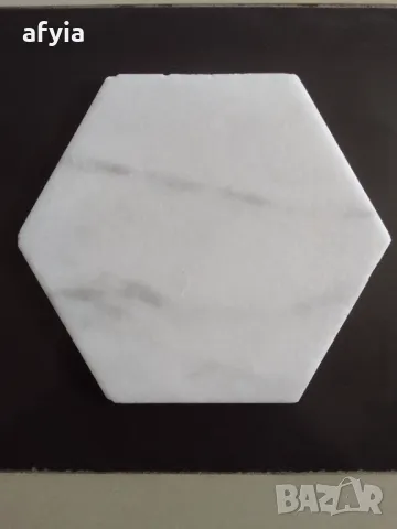 Мозайка шестоъгълник от мрамор