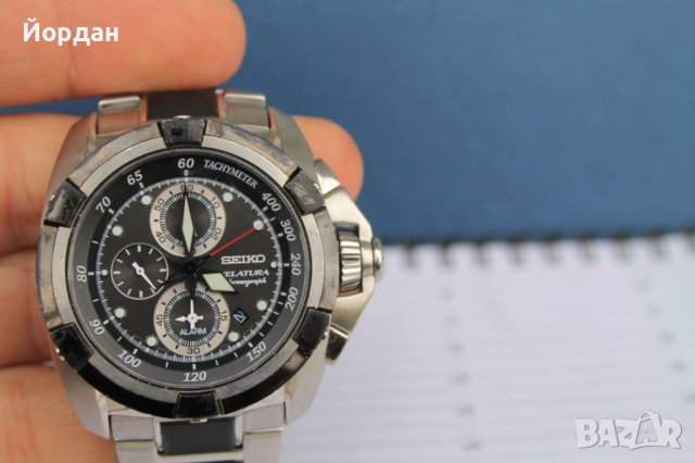 Мъжки часовник ''Seiko Velatura'' Chronograph 51 mm, снимка 10 - Мъжки - 40350145