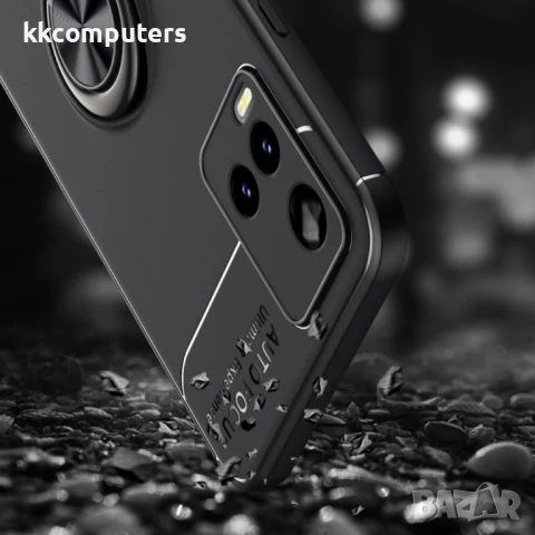 vivo Y21 / Y33S Удароустойчив Ring Holder Калъф и Протектор, снимка 4 - Калъфи, кейсове - 50743945