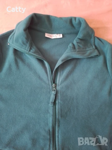 Дамско зелен яке , снимка 6 - Якета - 50653854