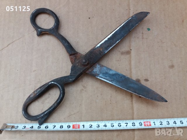 възрожденска кована ножица, снимка 10 - Антикварни и старинни предмети - 33105055