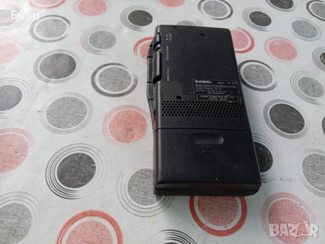 CASIO TP 40 Диктофон, снимка 5 - Радиокасетофони, транзистори - 37333308