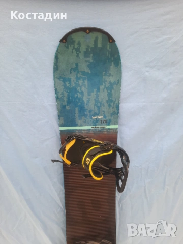сноуборд  Elan Explore Plus R +автомати 170см., снимка 2 - Зимни спортове - 53358050