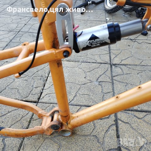 26 цола Алуминиева рамка за велосипед колело с въздушен шок 165 мм , снимка 5 - Части за велосипеди - 40120955
