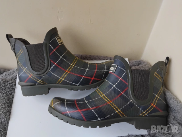 Barbour 100% оригинални гумени ботуши, снимка 2 - Дамски ботуши - 53380885