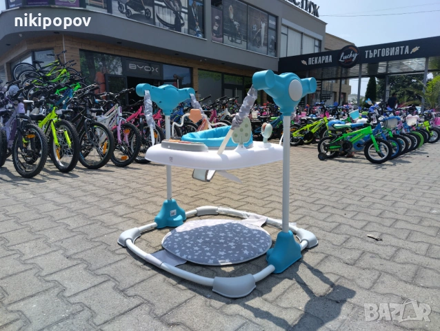 MONI Детско бънджи HOP син, снимка 12 - Проходилки - 53565090