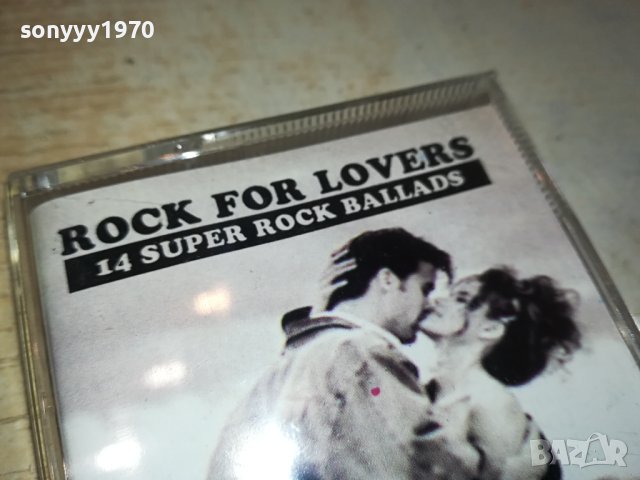 ROCK FOR LOVERS-КАСЕТА 3011231526, снимка 3 - Аудио касети - 43213381