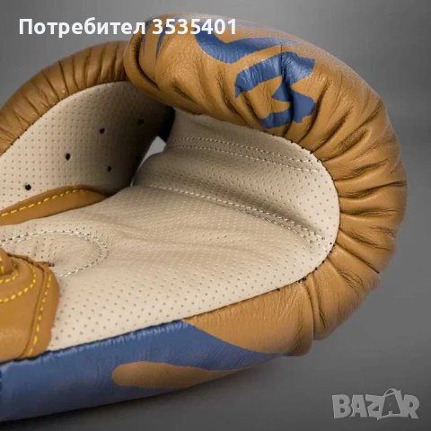 ръкавици Venum Reverso размер - 14oz - цвят - Camel/Royal Blue, снимка 5 - Бокс - 53383079
