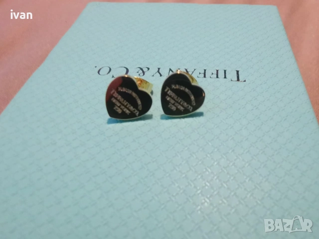 колие и обеци Tiffani 18к позлата в кутия , снимка 6 - Колиета, медальони, синджири - 53344059