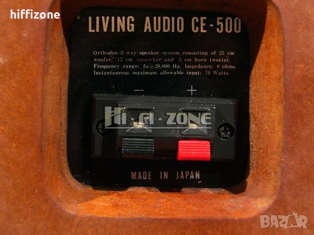 ТОНКОЛОНИ  Living audio ce-500 , снимка 12 - Тонколони - 33669688