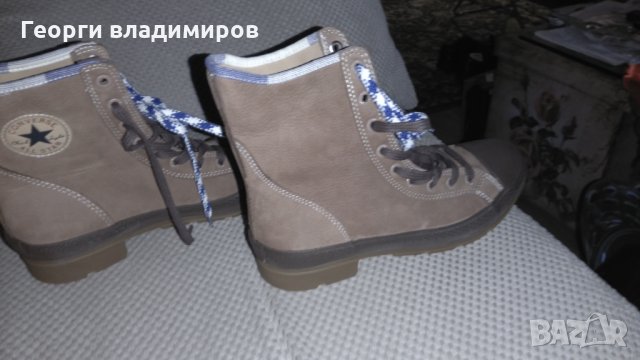 Converse оригинал нови естествена кожа, снимка 5 - Мъжки боти - 27501706