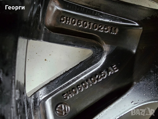 Оем джанти с гуми за VW Golf 8 gti- 18/5x112, снимка 4 - Гуми и джанти - 52727671