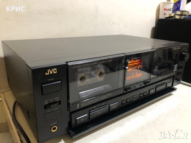 JVC TD-W901 / HIGH END Stereo Dual Cassette deck, снимка 9 - Декове - 28424878