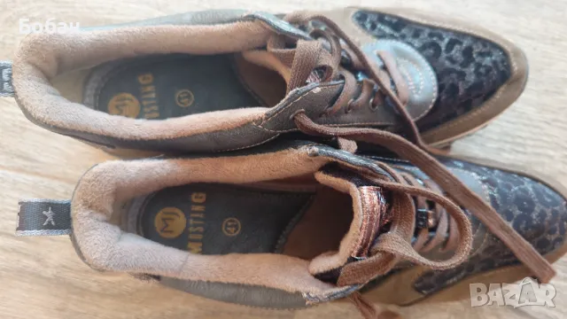 Уникални сникърси Mustang41ном., снимка 3 - Маратонки - 49574063