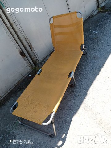 Шезлонг алуминиев за плаж, къмпинг, сгъваем стол плажен на колела, снимка 13 - Къмпинг мебели - 37133346