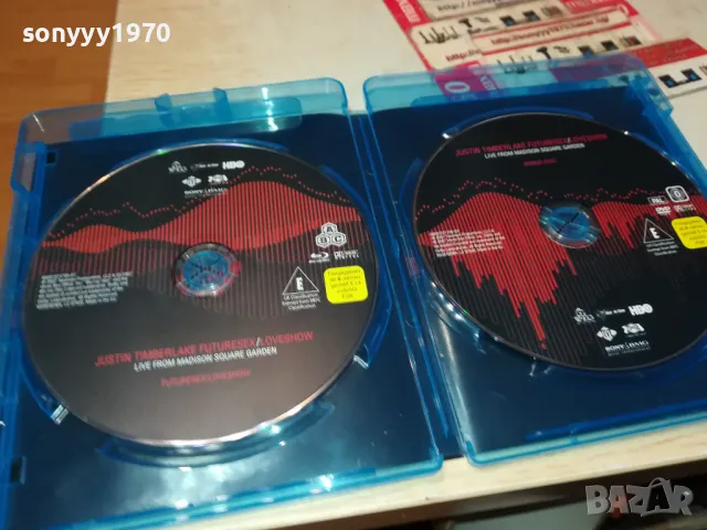 JUSTIN TIMBERLAKE BLU-RAY DISC+DVD DISC 1703251854, снимка 14 - DVD филми - 49532832