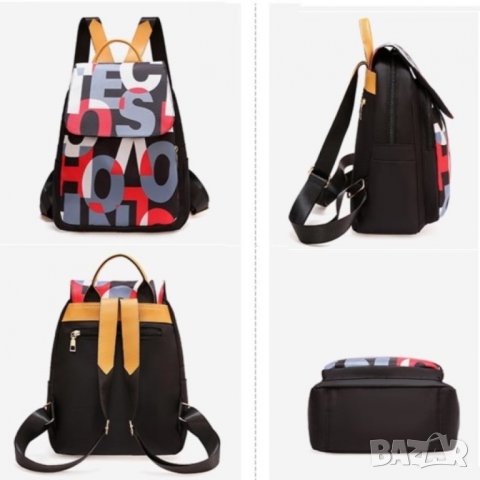 Дамска раница Alega Red, снимка 6 - Чанти - 43988767