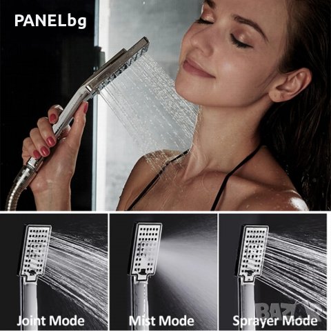 Хидромасажен душ панел Лангфос,инфо дисплей,лед осветление-БЕЗПЛАТНА ДОСТАВКА, снимка 7 - Душове - 35561346