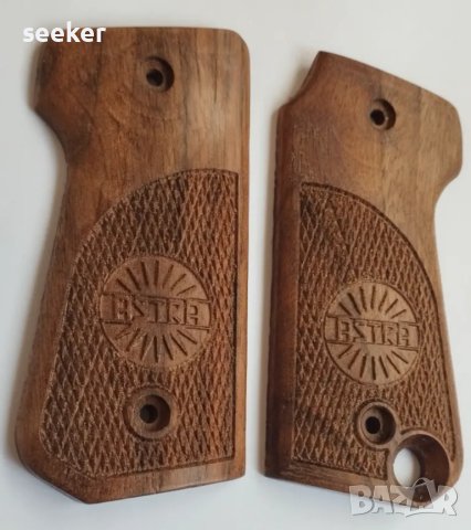 Орехови чирени за пистолет Астра Фалкон 4000, снимка 2 - Оборудване и аксесоари за оръжия - 47531825