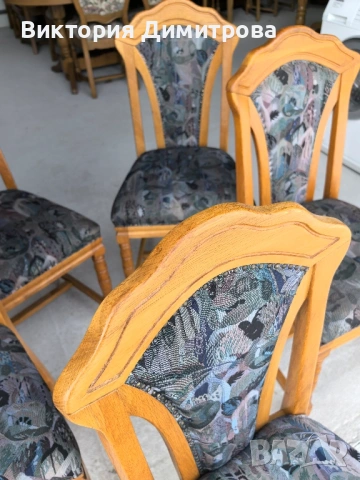 Комплект от 6 трапезни стола , снимка 5 - Столове - 53088188