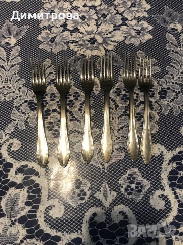 Вилички малки - 2 вида, снимка 3 - Прибори за хранене, готвене и сервиране - 44052836