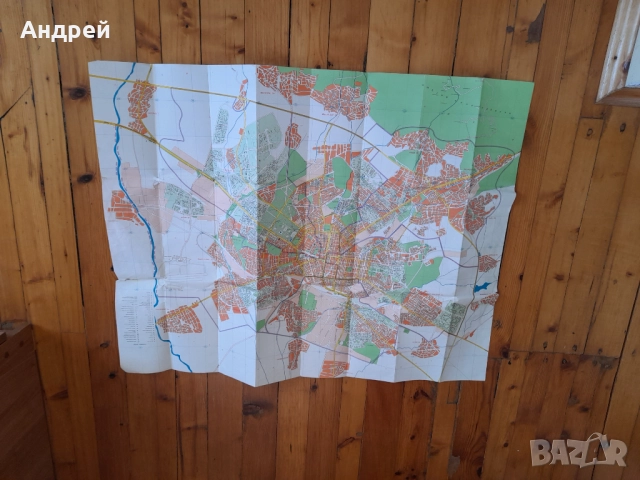 Стара карта,План указател София #3, снимка 3 - Други ценни предмети - 51954768