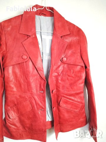 Antwerp Tannery leather jacket M, снимка 6 - Сака - 44062824