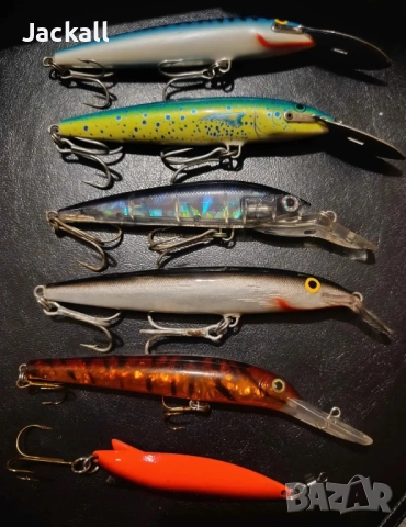 Воблер Rapala Magnum Finland, Yo-Zuri, Magnum, клатушка Abu Garcia Toby сом, щука спининг тролинг