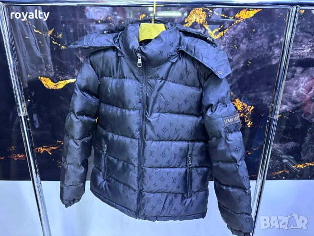 Louis Vuitton Зимно Мъжко Яке Реални Снимки 