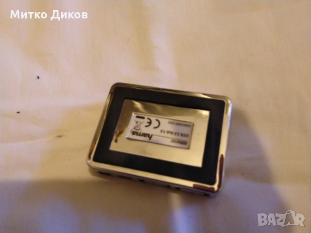 USB хъб HAMA, USB 2.0, 1:4, снимка 2 - USB кабели - 28015069